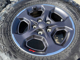 17" Jeep Wrangler Gladiator RUBICON OEM 9236 wheels rims FALKEN M/T Texas Truck Tire