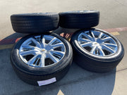 22" Chevy Tahoe RST Premier OEM wheels rims 14046 96951 Silverado Suburban Texas Truck Tire