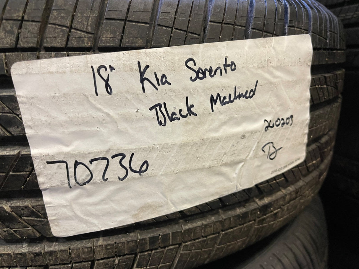 18" Kia Sorento OEM wheels rims 70736 Sportage Seltos K4 K5 Optima Carnival NEW Texas Truck Tire