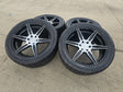 22x9.5 22" Ferrada FT2 Chevy Silverado RAM wheels rims 6x139 6x5.5 tires NITRO Texas Truck Tire