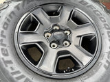 17" Jeep Wrangler Rubicon OEM 9260 wheels rims Gladiator tires BFG KO2 A/T 33" Texas Truck Tire