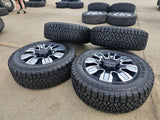 20" GMC Sierra DENALI 2500 3500 OEM wheels rims 5958 14138 Chevy KENDA A/T2 Texas Truck Tire