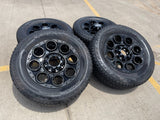 20" Ford F-250 F-350 OEM black TREMOR wheels rims 10299 10484 tires Texas Truck Tire