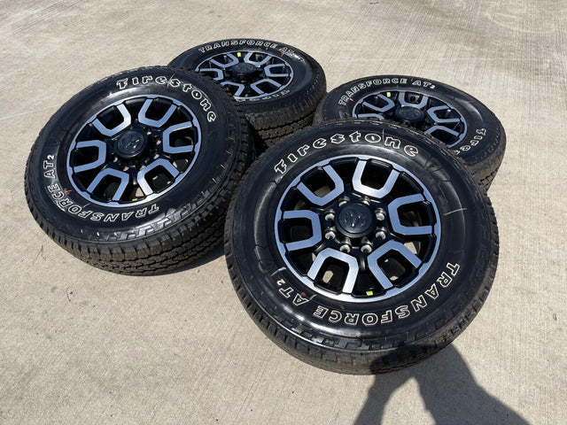 18" Ram 2500 3500 LARAMIE OEM wheels rims 2694 tires NEW 2023 2024 2025 NEW Texas Truck Tire