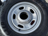17" Ford F-250 F-350 OEM 3828 wheels rims tires GOODYEAR TERRITORY A/T 33" NEW Texas Truck Tire