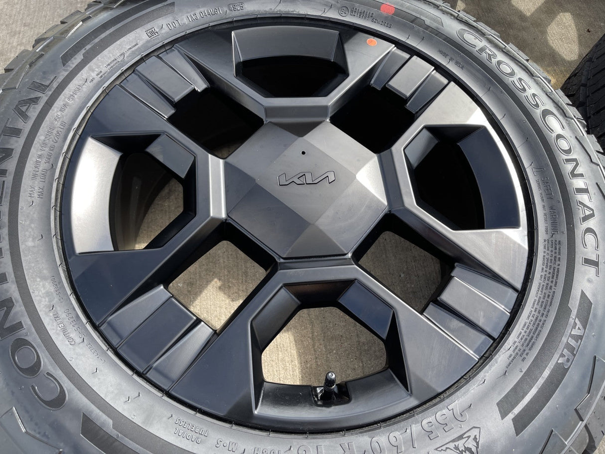 18" Kia Telluride X-PRO OEM wheels rims Sorento Sedona 2026 2027 NEW Texas Truck Tire