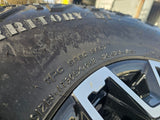 18" GMC Sierra AT4X Chevy Trail Boss 2500 OEM 14136 wheels rims GOODYEAR 35" Texas Truck Tire