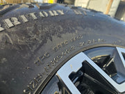 18" GMC Sierra AT4X Chevy Trail Boss 2500 OEM 14136 wheels rims GOODYEAR 35" Texas Truck Tire