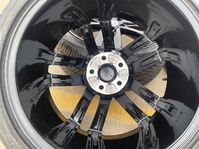 19" VW Passat Golf GTI Jetta OEM 70002 Salvador black wheels rims Texas Truck Tire