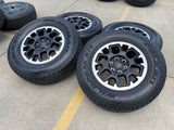 18" Toyota Tacoma 4Runner TRD OEM 94199 wheels rims tires 2024 2025 2026 NEW Texas Truck Tire