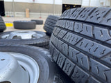 17" Dodge Ram 3500 Dually 8x200 wheels rims 2703 2704 OEM NEXEN tires Texas Truck Tire