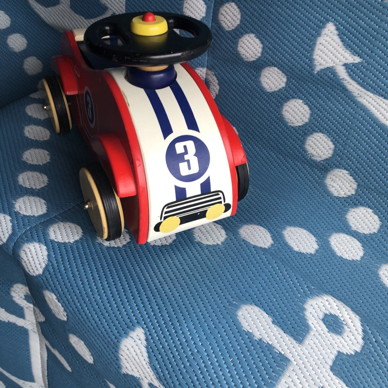 Wooden Classic Sport Ride-On Self-Push Car