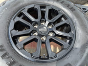 17" Ford F-150 Raptor OEM 10611 rims wheels Bronco 2025 2026 NEW GOODYEAR 33" Texas Truck Tire