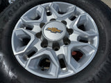 18" Chevy Silverado 2500 3500 OEM 5959 wheels rims 2021 2022 2023 2024 2025 Texas Truck Tire