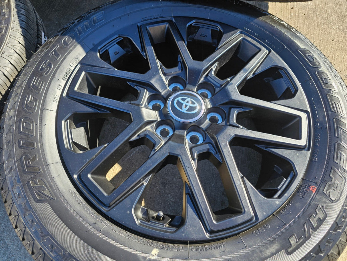 20" Toyota Tundra TRD OEM wheels rims TSS 75276 95295 Sequoia 2024 2025 2026 NEW Texas Truck Tire