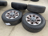 20" Ford F-250 F-350 OEM 10487 LIMITED KING RANCH tan wheels rims 2025 2026 NEW Texas Truck Tire