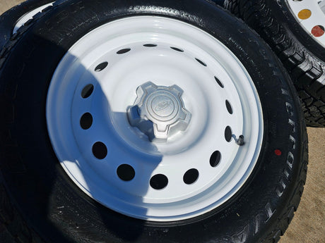 17" Ford Maverick Bronco Sport WHITE rims wheels 10415 OEM NEW BFG A/T Texas Truck Tire