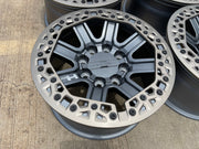 18" Hummer Grazen beadlock EV HEV 2500 OEM wheels rims 2023 2024 2025 2026 NEW Texas Truck Tire