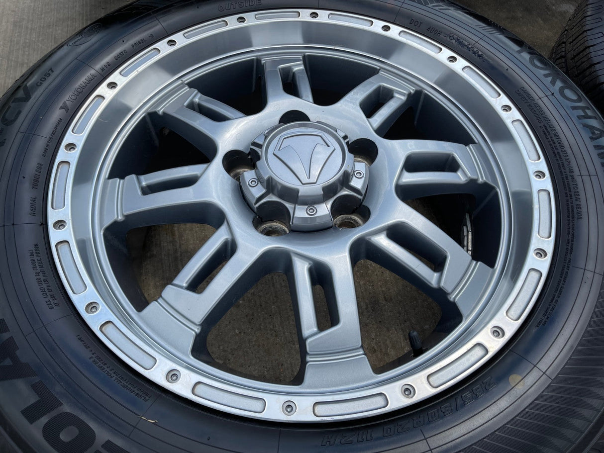 20" Toyota Tundra TSS TRD T Force OEM wheels rims 5x150 tires Texas Truck Tire