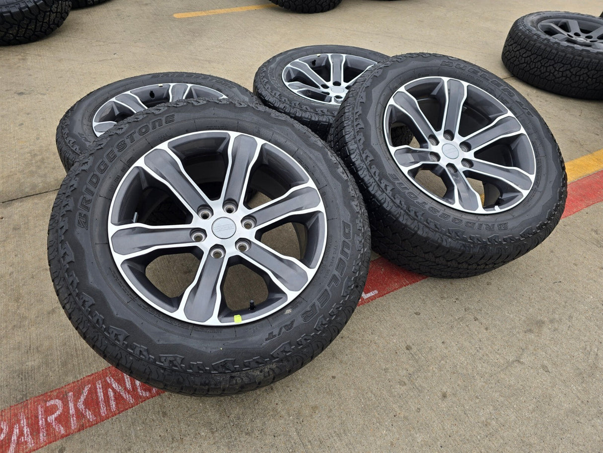 20" Jeep Grand Wagoneer OEM wheels rims 95262 9278 Ram 1500 DISCOUNTED Texas Truck Tire