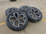22" Rivian R1T R1S OEM wheels rims tires PT00001895 2022 2023 2024 2025 2026 NEW Texas Truck Tire