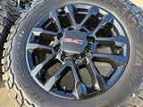 20" Chevy Silverado Trail Boss GMC AT4 2500 OEM 94030 wheels rims NEW BFG KO3 Texas Truck Tire