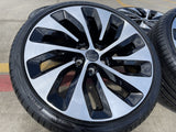 21" Lucid Air Grand Touring OEM 95542 95543 wheels rims black tires DISCOUNTED Texas Truck Tire
