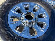 18" Ford F-250 F-350 OEM rims wheels 10097 tires GOODYEAR A/T Texas Truck Tire