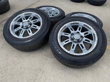 20" Toyota Tundra TSS TRD T Force OEM wheels rims 5x150 tires Texas Truck Tire