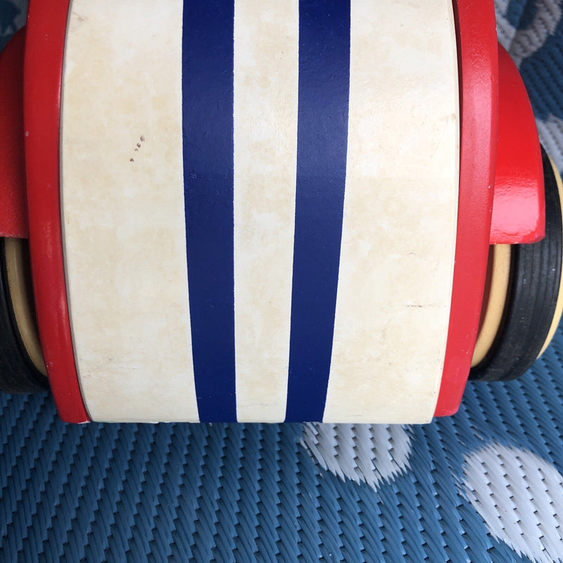 Wooden Classic Sport Ride-On Self-Push Car