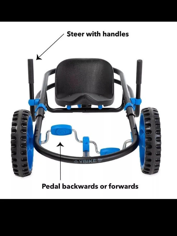 Explorer Rugged Pedal Go-Kart for Kids in Red – Durable Kids’ Ride-On Car