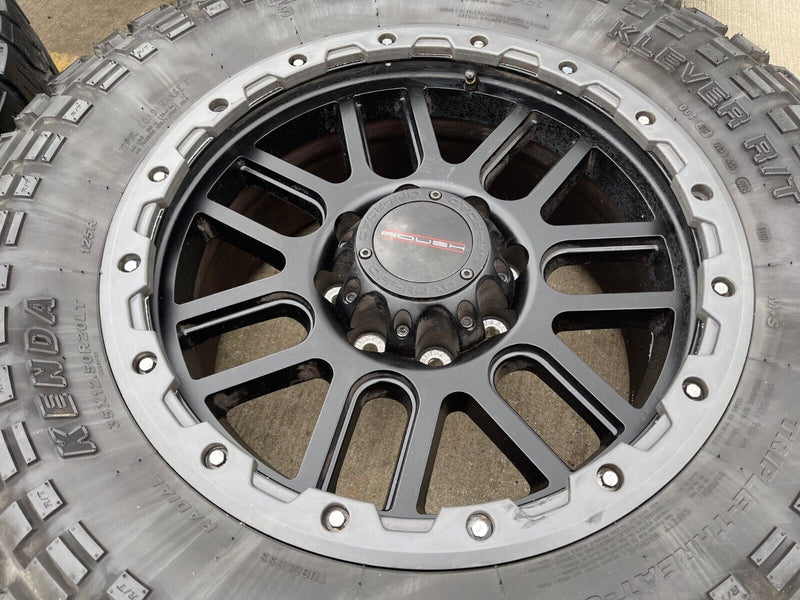 20" Ford F-250 F-350 ROUSH OEM rims wheels tires 35" Texas Truck Tire