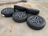 18" Jeep Wrangler Grand Cherokee Gladiator OEM 9331 wheels rims 2025 2026 NEW Texas Truck Tire