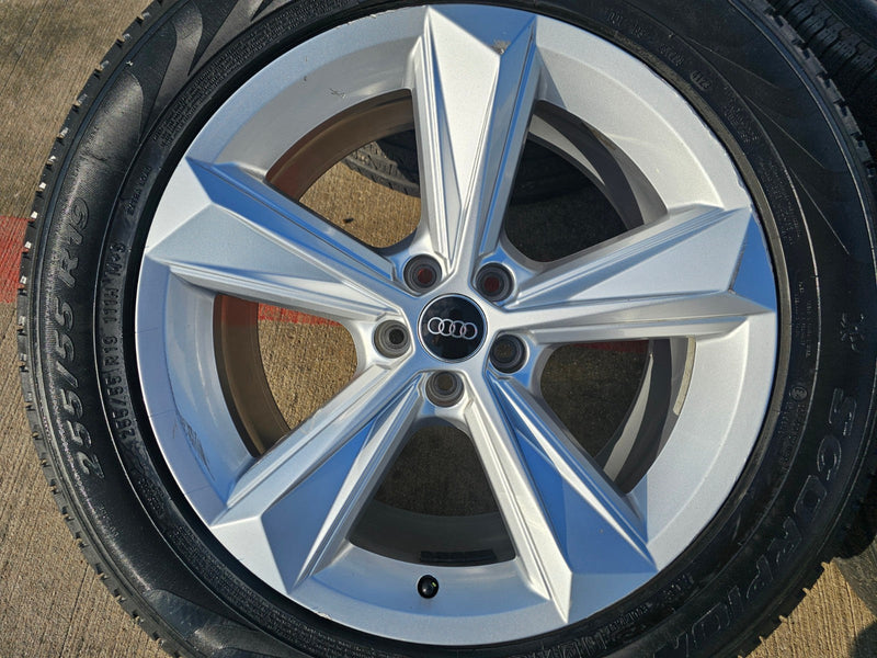 19" Audi Q7 OEM wheels rims Q8 RS S VW Atlas 12052 tires 2022 2023 2024 2025 Texas Truck Tire
