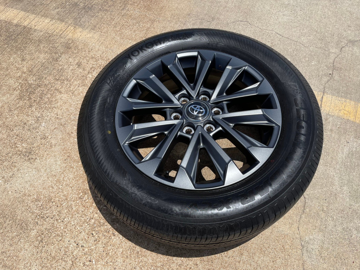 20" Toyota Land Cruiser OEM wheel rim 94057 Tundra Sequoia 2024 2025 2026 NEW Texas Truck Tire