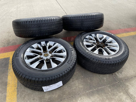 18" Lexus GX460 GX470 Tacoma 4Runner OEM 74297 CHROME wheels rims MICHELIN Texas Truck Tire