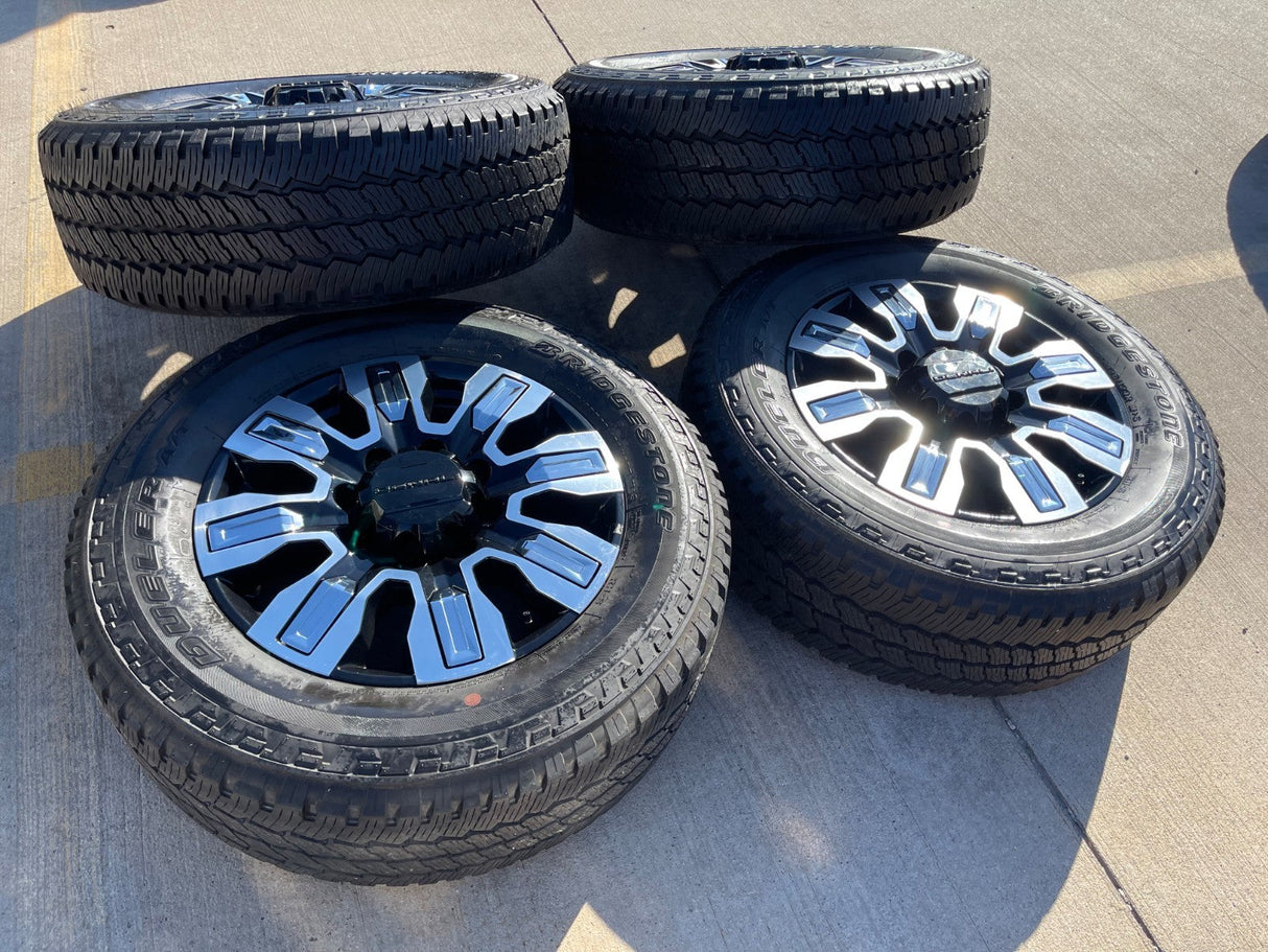 20" GMC Sierra DENALI ULTIMATE 2500 3500 OEM 5958 14138 wheels rims BRIDGESTONE Texas Truck Tire