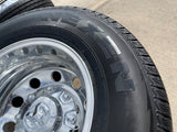 17" Dodge Ram 3500 Dually Laramie 8x200 wheels rims 2701 2702 OEM NEXEN NEW Texas Truck Tire