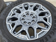 22" Hummer EV HEV 2500 OEM 8x165 14094 wheels rims 2022 2023 2024 2025 2026 Texas Truck Tire