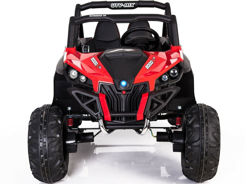 12V Kids Ride-On Toy Electric Car - Mini Moto UTV 4x4 - Black, Blue, White, Red, Pink