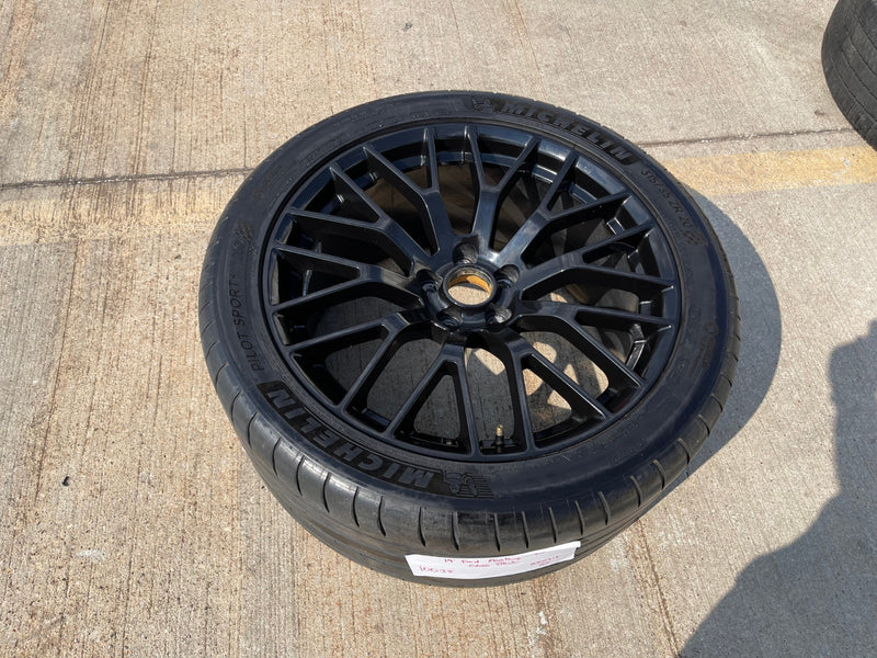 20" 20x10 Ford Mustang GT Track Pack OEM Replica 10038 wheel rim REAR Texas Truck Tire