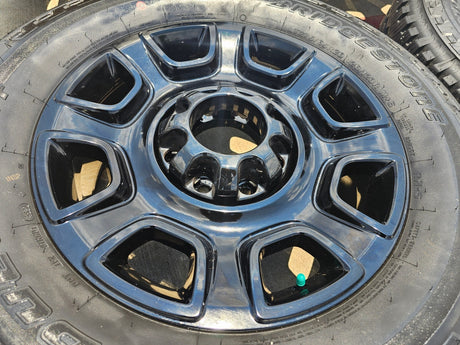 20" Ford F-250 F-350 OEM Lariat Platinum wheels rims 10486 tires 2025 2026 NEW Texas Truck Tire