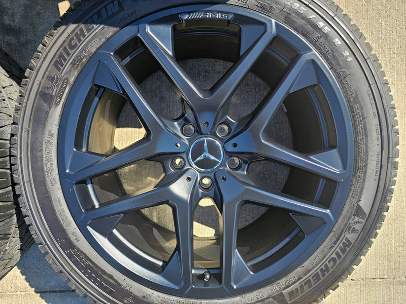 21" Mercedes G Wagon G63 AMG OEM wheels rims 2020 2021 2022 2023 2024 MICHELIN Texas Truck Tire