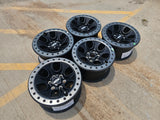 (4) 17" Ford F-150 Raptor OEM BEADLOCK rims wheels 10459 95210 NEW Texas Truck Tire
