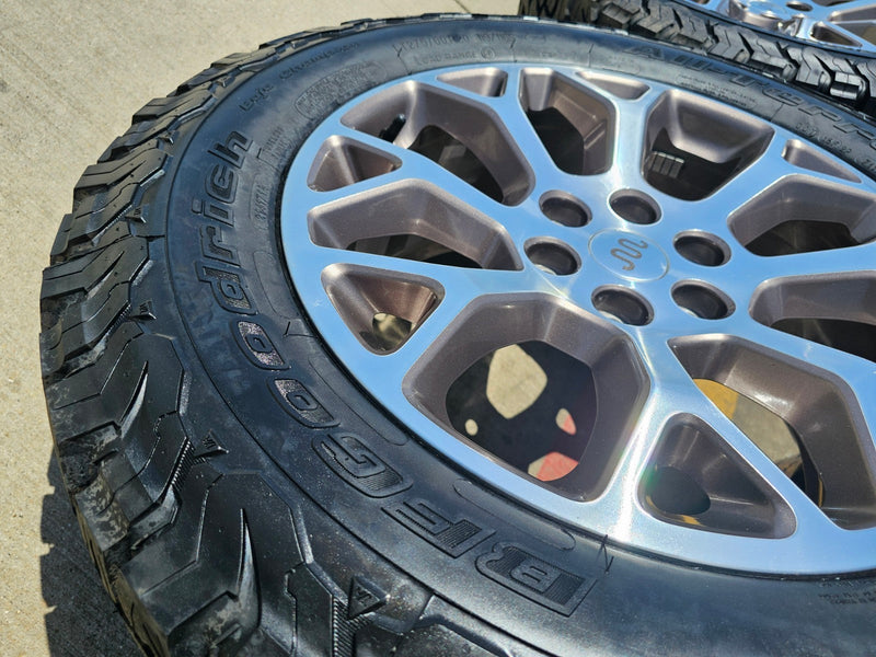 20" Ford F-150 KING RANCH OEM 10346 rims wheels Expedition 2025 2026 NEW Texas Truck Tire
