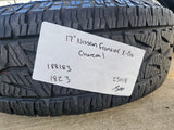 17" Nissan Frontier X-PRO OEM Desert Runner wheels rims tires DUELER A/T Texas Truck Tire