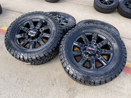 20" GMC Sierra AT4X 2500 3500 OEM 14137 5963 wheels rims Silverado NEW 35" R/T Texas Truck Tire