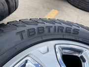 20" Dodge Ram 2500 3500 OEM 2477 CHROME wheels rims tires 35" Texas Truck Tire