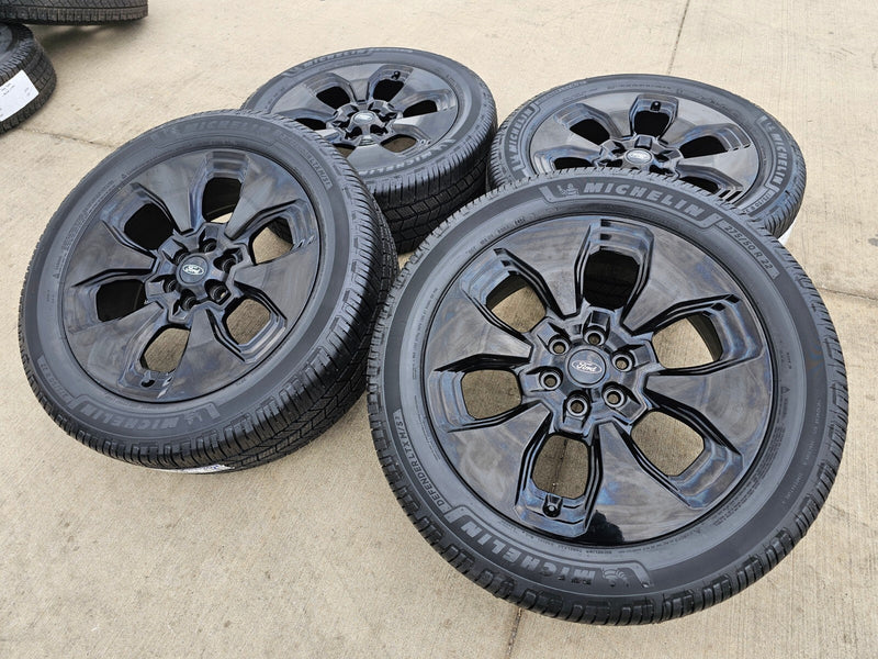 22" Ford F-150 Expedition LIMITED OEM rims wheels 10472 tires MICHELIN NEW 2026 Texas Truck Tire