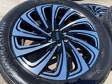 22" Lincoln Navigator OEM 10666 rims wheels BLACK LABEL 2026 BRIDGESTONE NEW Texas Truck Tire